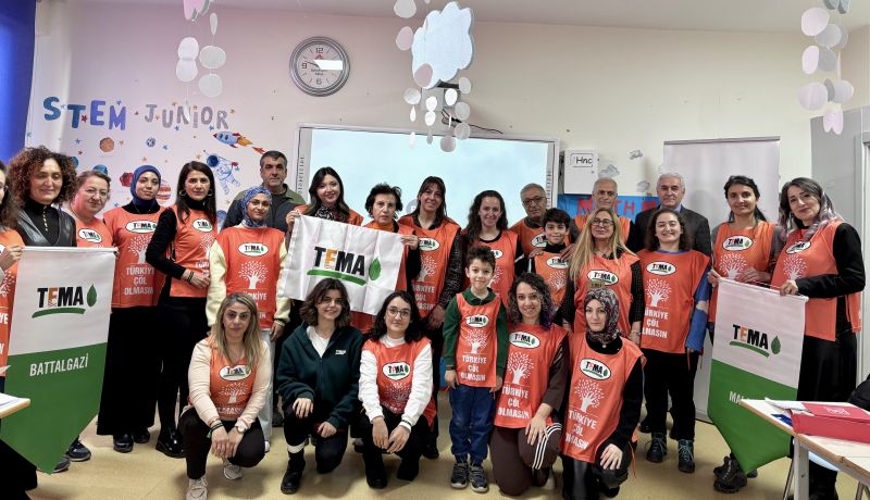 Malatya’da Doğa Eğitimi İçin Gönüllüler Sahaya Hazır