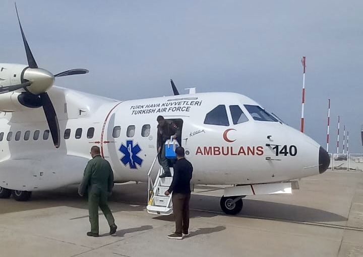 Hayat Köprüsü Havadan Kuruldu