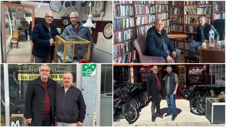 Attarlar Odası’nda Başkan Basri Orhan Sahada Mesaiye Başladı