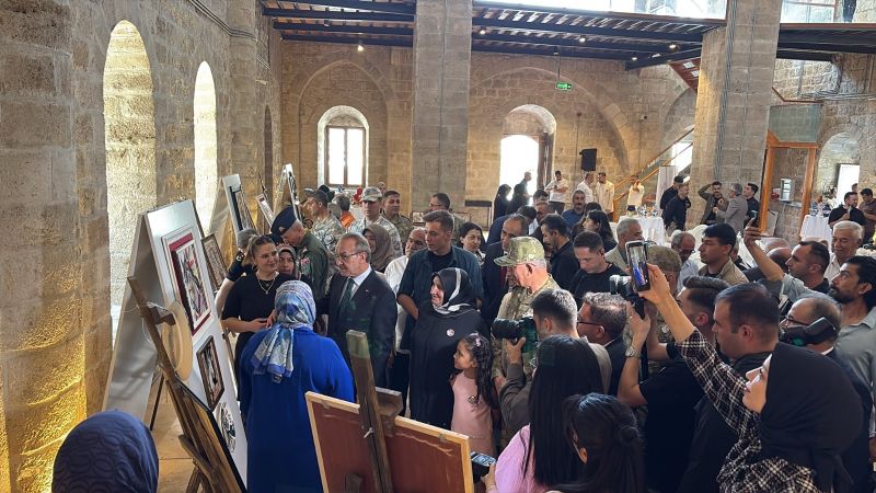 Gazi ve Şehit Yakınlarının El Emeği Eserleri Görücüye Çıktı