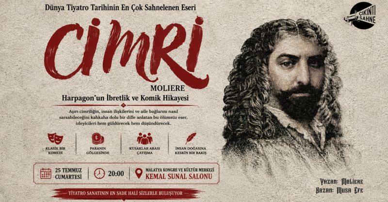 Harpagon’un İbretlik ve Komik Hikayesi Sahneye Taşınıyor