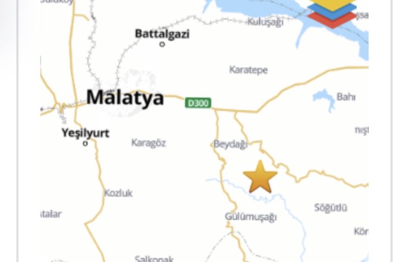 Malatya’da Günün İkinci Hissedilen Depremi