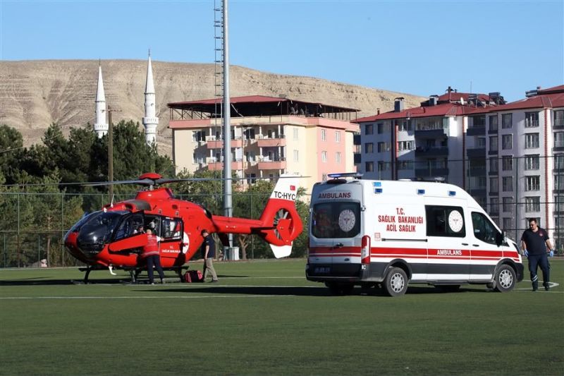 Darende’de Yüksekten Düşen 22 Yaşındaki Genç Yaralandı