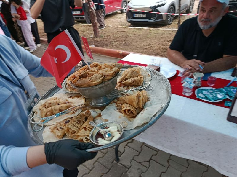 Darende’de Yöresel Lezzetler Yağmur Altında Yarıştı