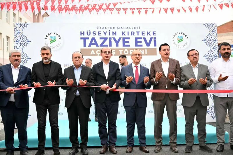 Yeşilyurt'ta Hüseyin Kırteke Taziye Evi Hizmete Girdi