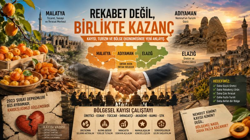 Şehirler Birbirinin Rakibi Değil, Ortağıdır: Bölgesel Kalkınma ve Ortak Akıl Zamanı