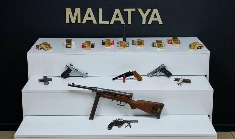 Malatya’da Silah Ticareti Operasyonu: 3 Gözaltı