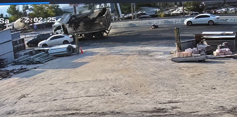 Katibinin Ağır Yaralandığı Kazanın Görüntüleri Ortaya Çıktı