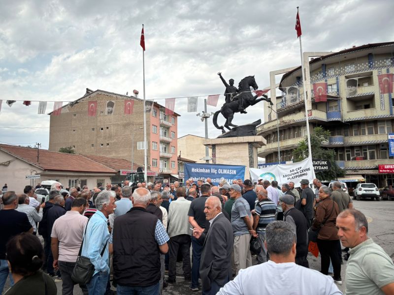 Hekimhan’da Maden Tepkisi: “Toprağımıza ve Suyumuza Sahip Çıkıyoruz”