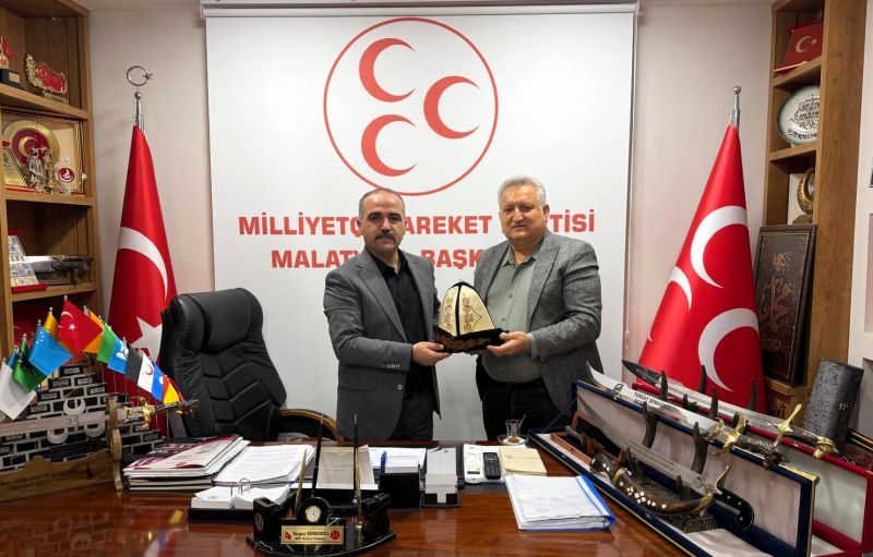 Türk Yolu Birliği’nden MHP İl Başkanı Şengönül’e Ak Kalpaklı Ziyaret