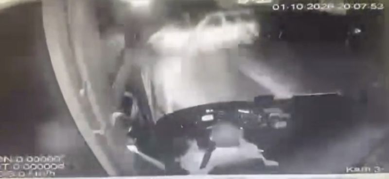 Malatya’da Çiftin Hayatını Kaybettiği Kaza Otobüs Kamerasında
