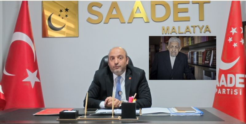 SP İl Başkanı Paşahan’dan Recai Kutan Mesajı: "Malatya Sizi Unutmadı, Unutmayacak!"