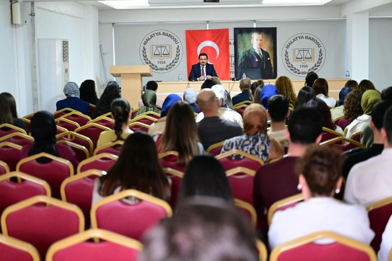 Başkan Taşkın'dan Genç Avukatlara Meslek Tavsiyeleri