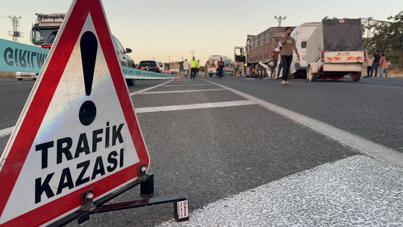 Malatya’da 5 Araçlı Zincirleme Kaza: 1 Yaralı
