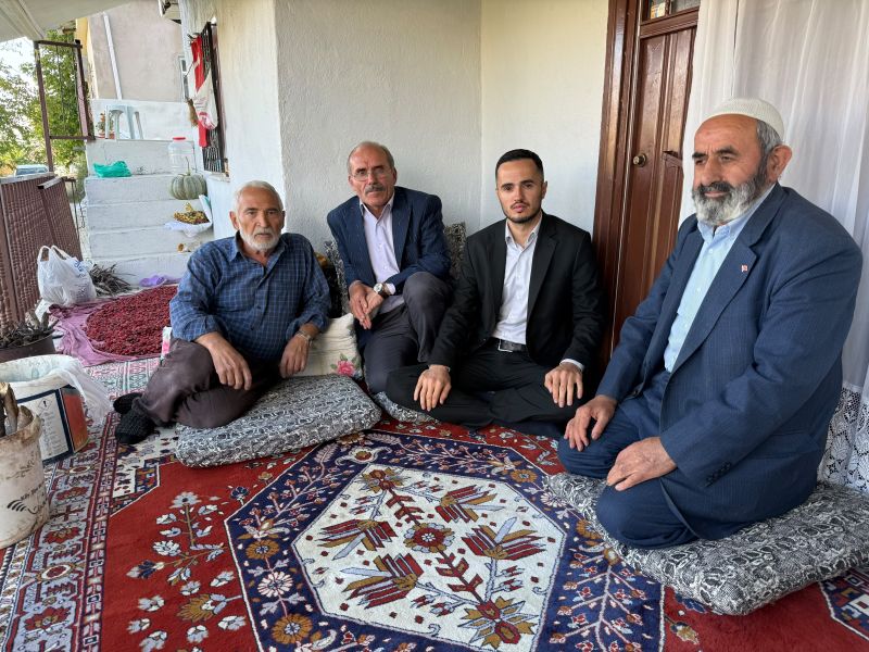 MHP Kuluncak Teşkilatından Şehit Ailelerine Ziyaret