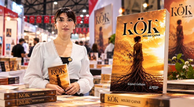 Genç Yazar Melike Çapar İlk Kitabı "Kök" ile 26 Ekim Pazartesi Malatya Kitap Fuarı’nda