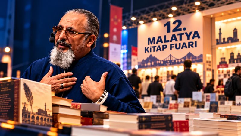 Sinan Yağmur’dan Malatya Kitap Fuarı’na "Çifte Standart" Eleştirisi: “Beyaz ve Zenci Edebiyatçılar”