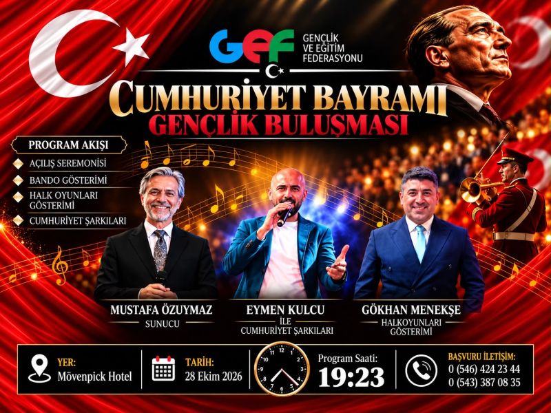 Malatya’da Cumhuriyet Bayramı’na Özel Gençlik Buluşması