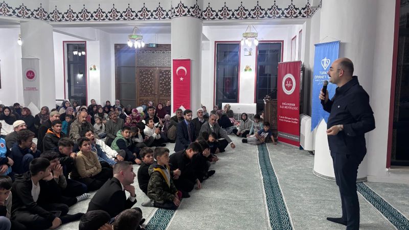 Doğanşehir’de Camiler Aile Buluşmalarına Ev Sahipliği Yapıyor