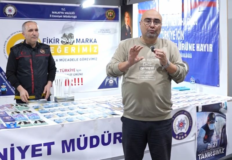 Malatya Emniyeti’nden Korsan Yayınla Mücadele: Fuar Stantlarında ve Sahaflarda Sıkı Bandrol Denetimi