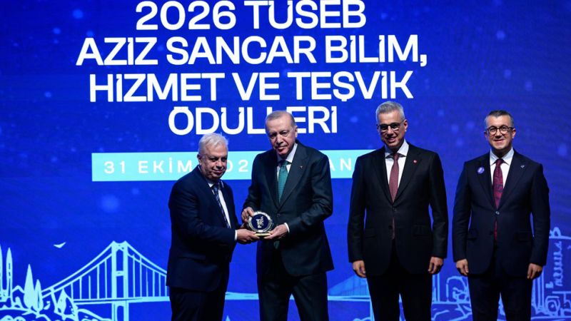 Çapraz Nakillerin Mimarı Sezai Yılmaz’a Cumhurbaşkanı Erdoğan’dan Ödül