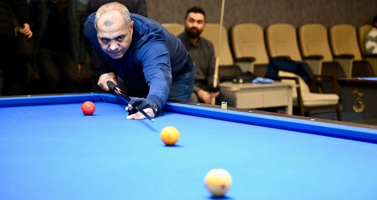 Yeşilyurt Belediyesi 3 Bant Bilardo Turnuvasında Dereceye Girenler Ödüllendirildi