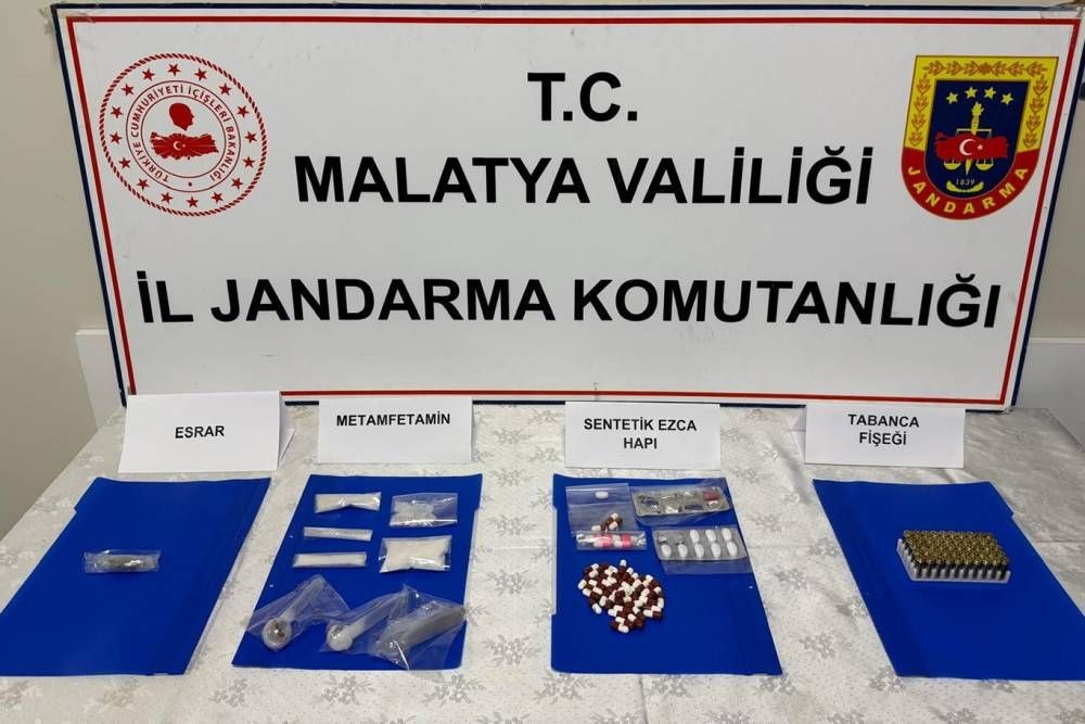 Malatya'da uyuşturucudan 1 kişi tutuklandı