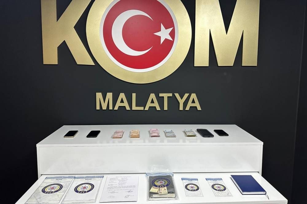 Malatya'da tefecilikten 3 tutuklama