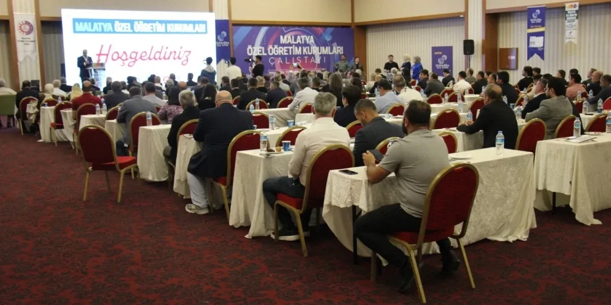 Malatya’da Özel Öğretim Kurumları Çalıştayı düzenlendi
