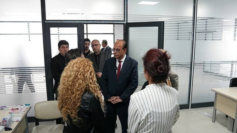Başkan Geçit'ten Aile Danışma ve Sağlıklı Yaşam Merkezine ziyaret