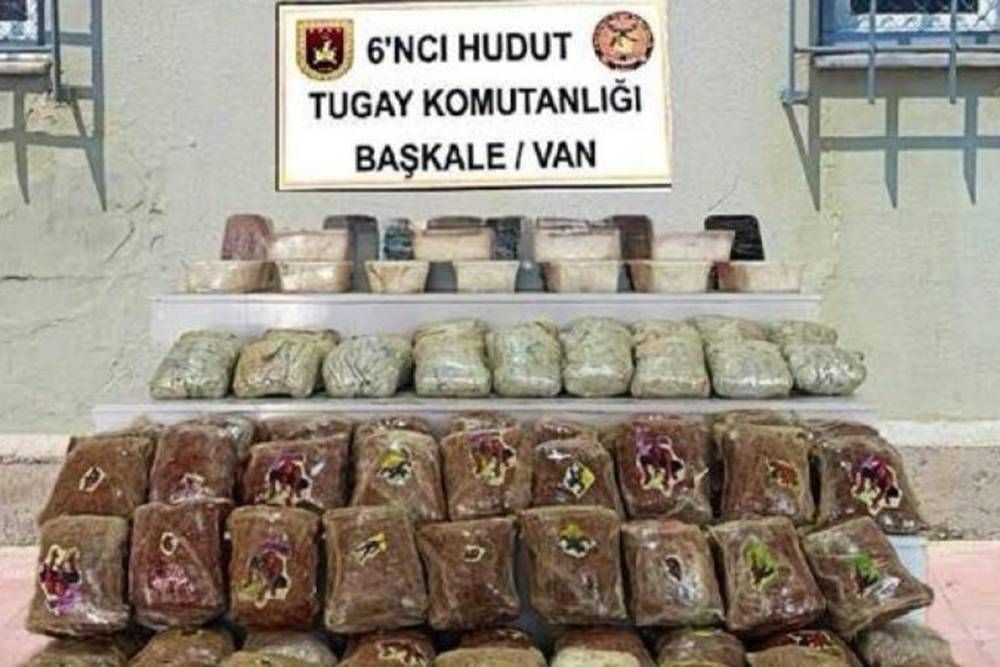 87 kilogram uyuşturucu ele geçirildi: 2 gözaltı