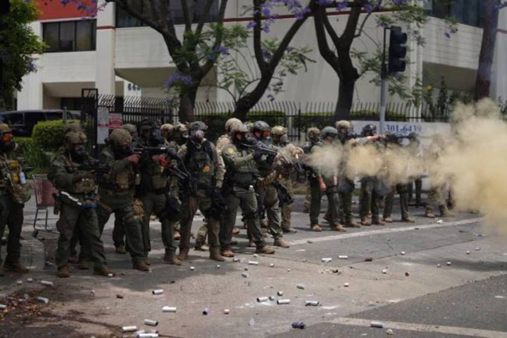 Los Angeles'taki protestolar 3 gündür devam ediyor