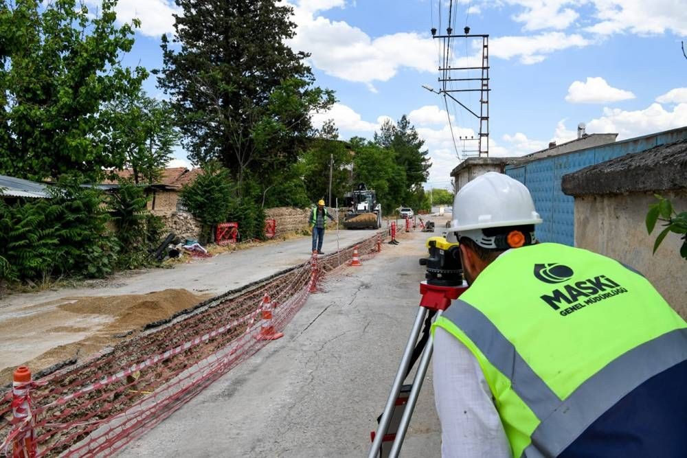 Malatya'da kanalizasyon hattı yenileniyor