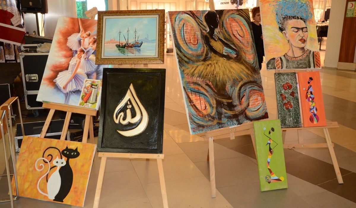 Psikiyatri Hastaları Hünerlerini Konuşturdu