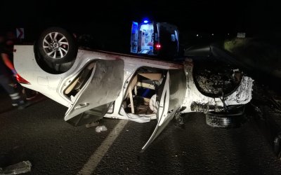 Malatya'da otomobil takla attı: 3 yaralı