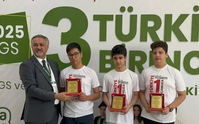 Malatya Çamlıca Koleji'nden 5 Türkiye birinciliği