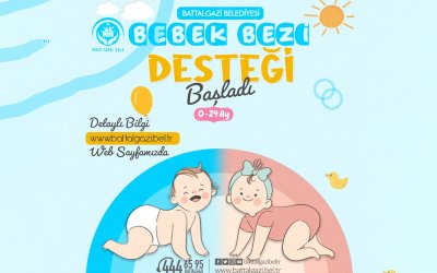 Ailelere bebek bezi yardımı