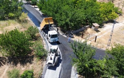 Battalgazi'de asfalt çalışmaları sürüyor
