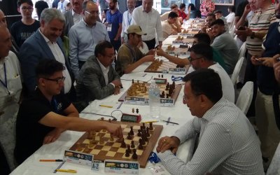 Malatya'da 8. Uluslararası Altın Kayısı Satranç Turnuvası başladı