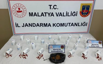 Malatya’da uyuşturucu operasyonu: 2 gözaltı
