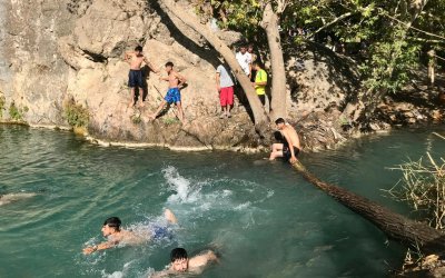 Yazıhan karasu, sıcaklarda serinlemek isteyenlerin adresi