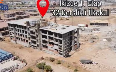 İkizce bölgesine yeni okullar kazandırılıyor