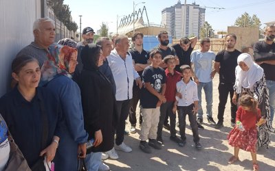 30 ay boyunca ev beklediler kurada ofis çıktı