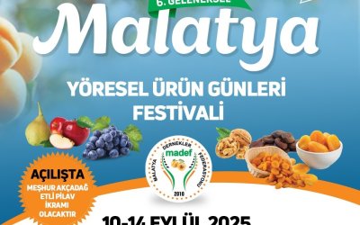 Malatya yöresel ürün günleri festivali başlıyor