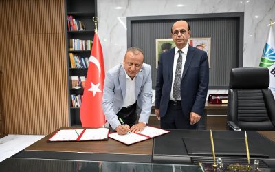 Yeşilyurt'ta bir taziye evinin daha protokolü imzalandı