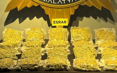 Malatya’da Uyuşturucu Operasyonu: 12 Kilo 800 Gram Esrar Ele Geçirildi