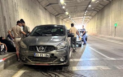 Erkenek Tünelinde Kaza,  2 Yaralı