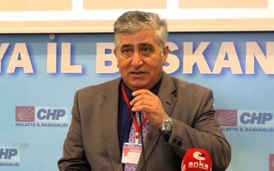 CHP Yeşilyurt İlçe Kongresinde Hakkı Ayas Yeniden Başkan Seçildi