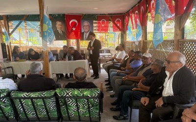 İYİ Parti Darende İlçe Kongresi’nde Ahmet Çakır Yeniden Başkan Seçildi