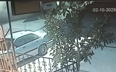 Feci kaza anı güvenlik kamerasına yansıdı